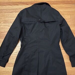 Banana Republic Black Trench Coat